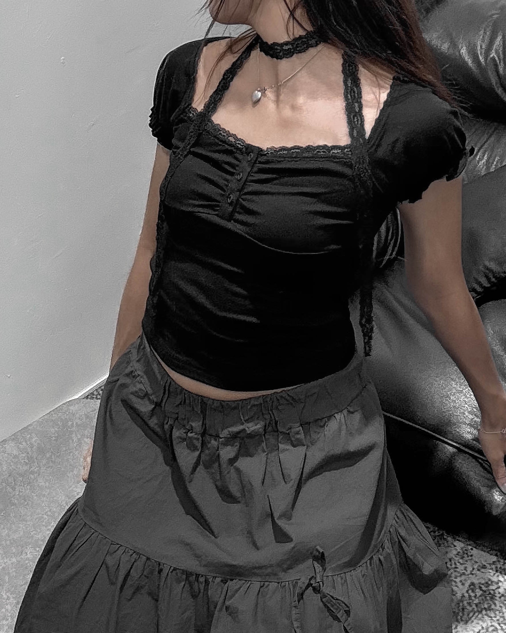 Dollface Ruffle Top